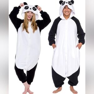 Sazac Original Panda Kigurumi Animal Unisex Adult Kids Halloween Pajama Costume